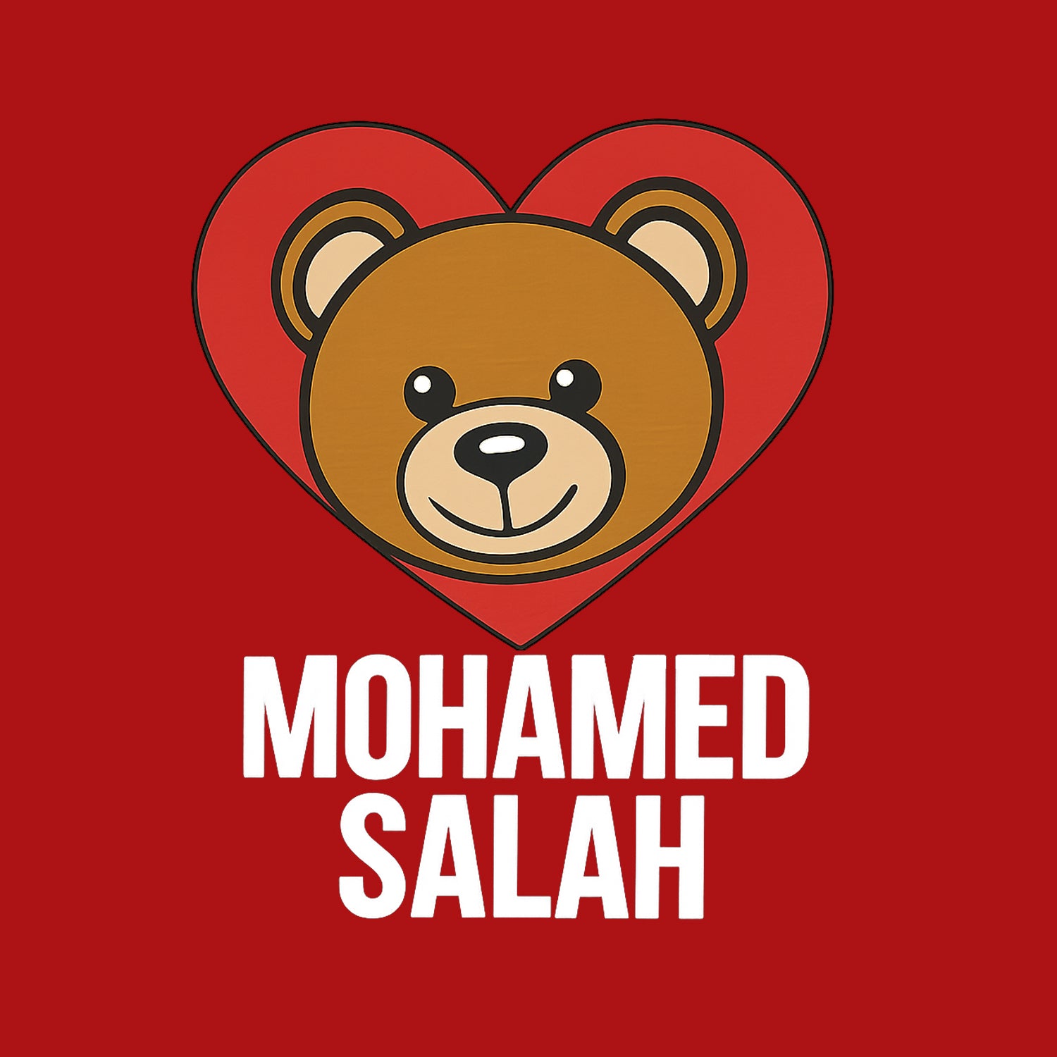 Mohamed Salah Bear Logo Players Couture Men's Casual Hoodie