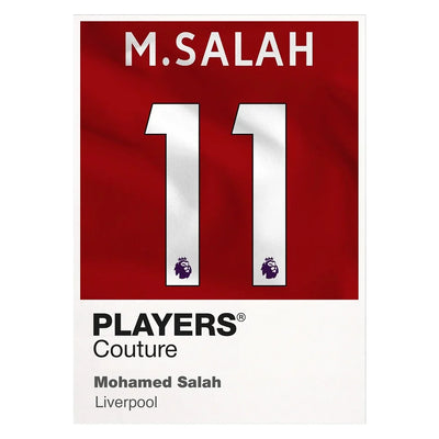 Mohamed Salah 11 Football Shirt Frame - Icon Design