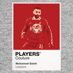 Mohamed Salah Liverpool 2 Icon Frame — Pantone-style player illustration art card