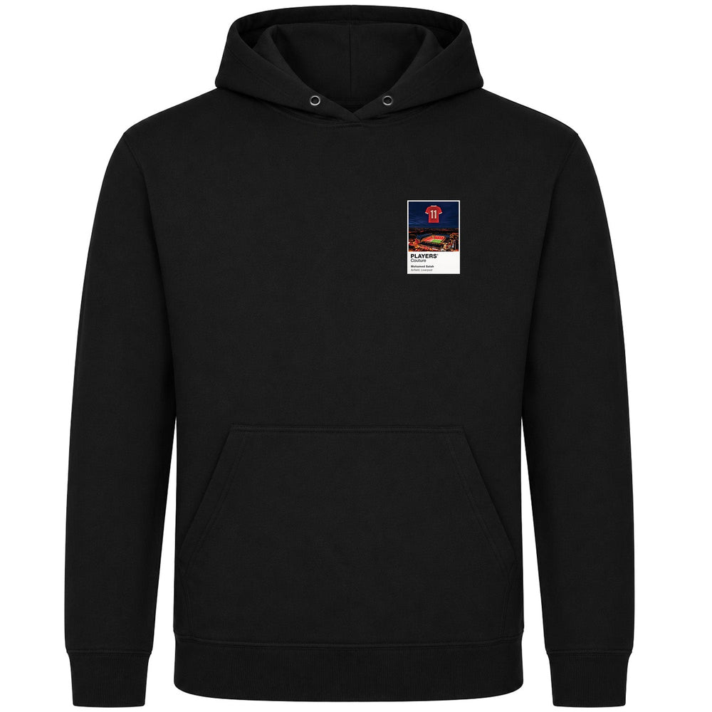 Mohamed Salah Liverpool Icons in Lights Frame Men's Hoodie in Black