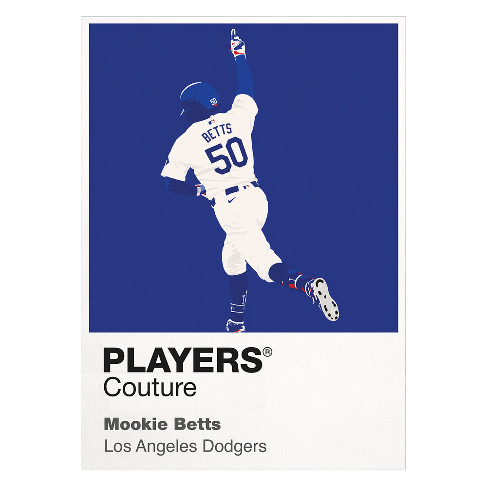 Mookie Betts Dodgers Baseball Icon Frame - Icon Design