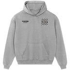Morgan Gibbs White Logo Players Couture Men's Casual Hoodie Gray