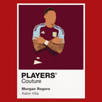 Morgan Rogers Aston Villa Icon Frame — Red