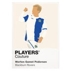 Morten Gamst-Pedersen Blackburn Rovers Icon Frame — White