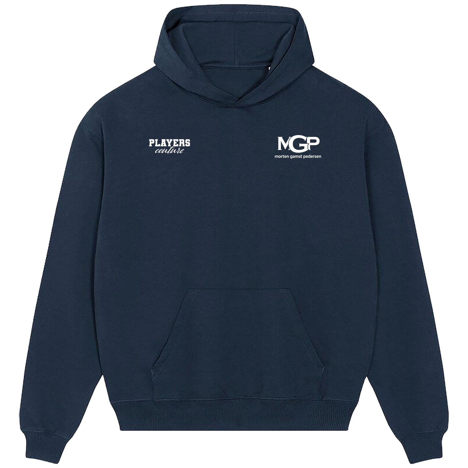 Morten Gamst Pedersen Logo Players Couture Men's Casual Hoodie Navy