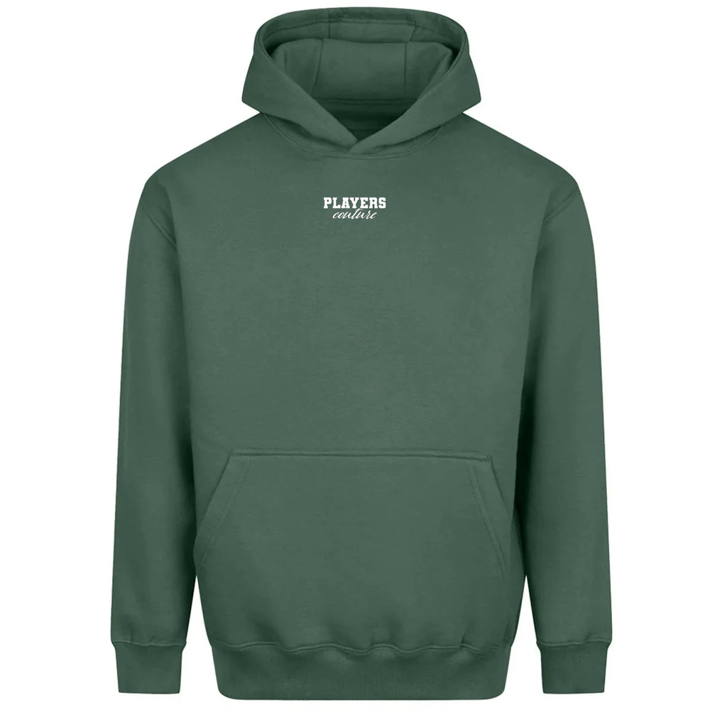 Essentials Collection Players Couture Men's Heavyweight Moss Green Hoodie - Moss Green / XS | Basics, Essentials Collection, Hoodies, Men's