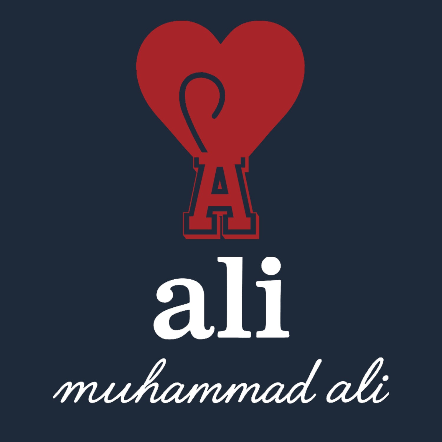 Muhammad Ali Logo Players Couture Men's Casual Hoodie