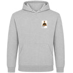 Muhammad Ali 2 Boxing Icon Frame Men's Hoodie - Gray