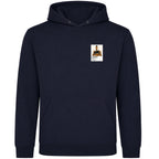 Muhammad Ali 2 Boxing Icon Frame Men's Hoodie - Navy
