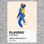 Muttiah Muralitharan Cricket Icon Frame Men's Hoodie
