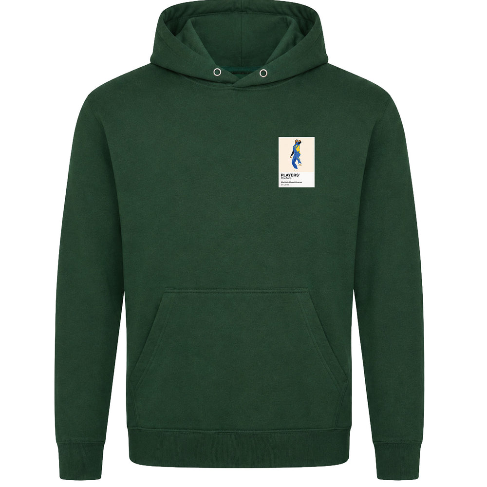 Muttiah Muralitharan Cricket Icon Frame Men's Hoodie