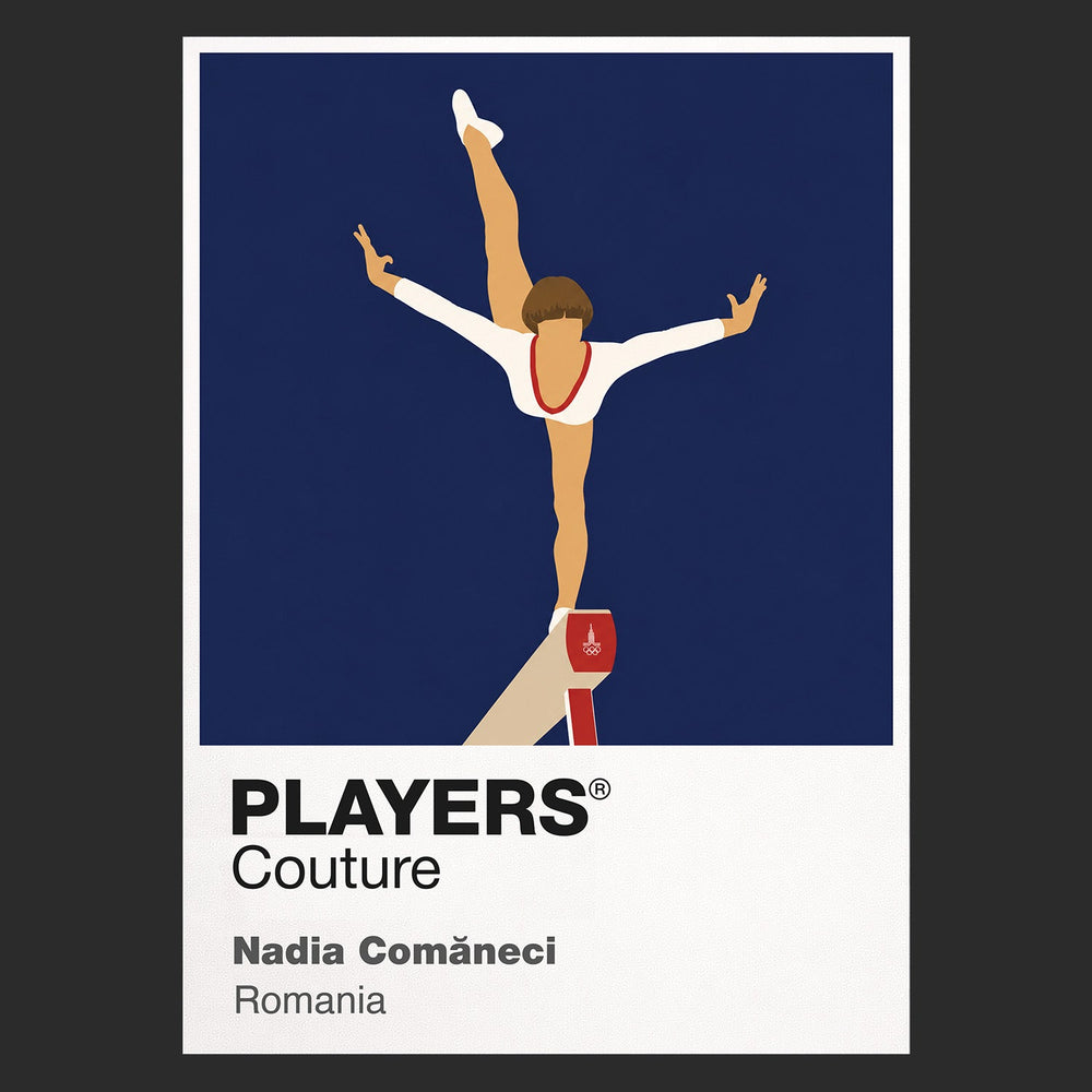 Nadia Comaneci Olympics Icon Frame Men's T-Shirt