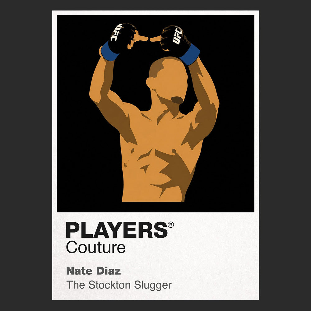 Nate Diaz UFC Icon Frame Men's Hoodie
