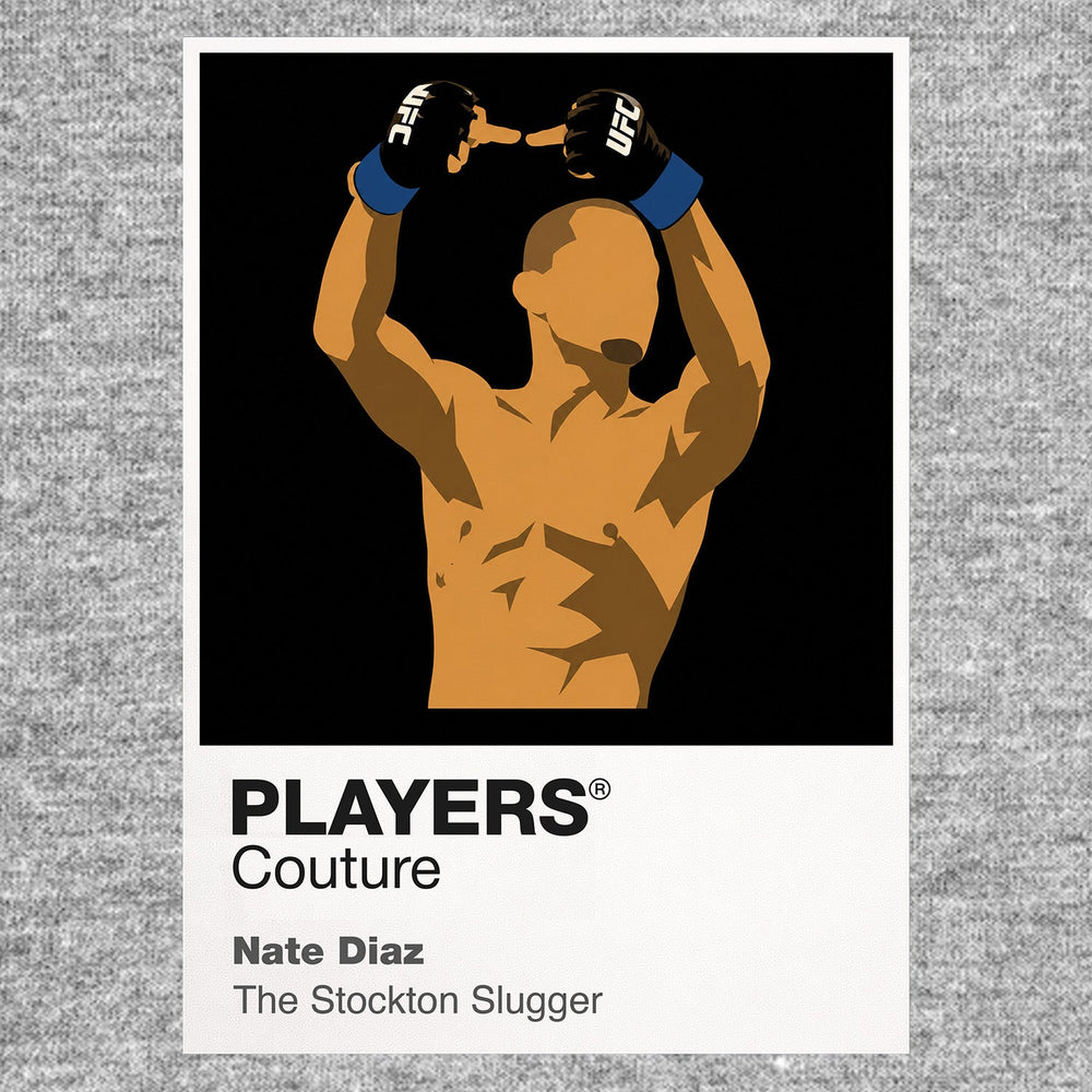 Nate Diaz UFC Icon Frame Men's T-Shirt