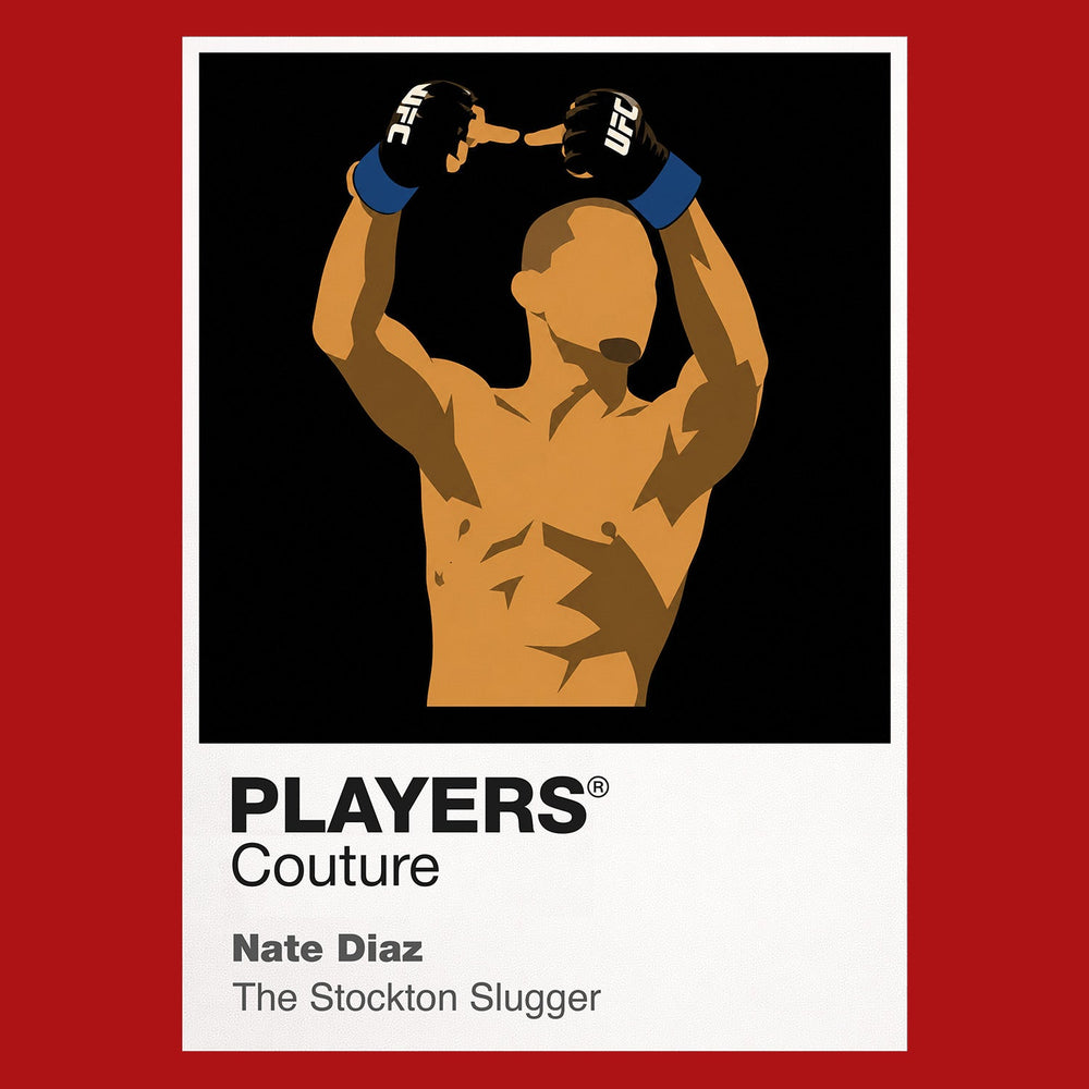 Nate Diaz UFC Icon Frame Men's Hoodie