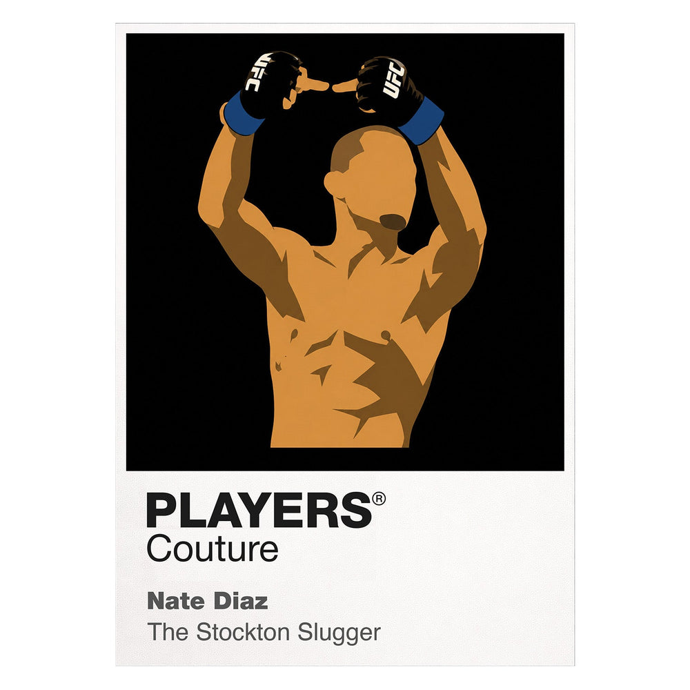 Nate Diaz UFC Icon Frame Men's T-Shirt