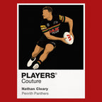 Nathan Cleary Penrith Panthers rugby league hoodie red
