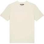 Premium Custom Men's T-Shirt t-shirt – close-up of white Premium Custom Men's T-Shirt lettering and Players Couture logo on