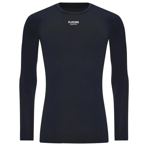 Essentials Collection hoodie – navy men's hoodie with white Essentials Collection letters and Players Couture logo on the