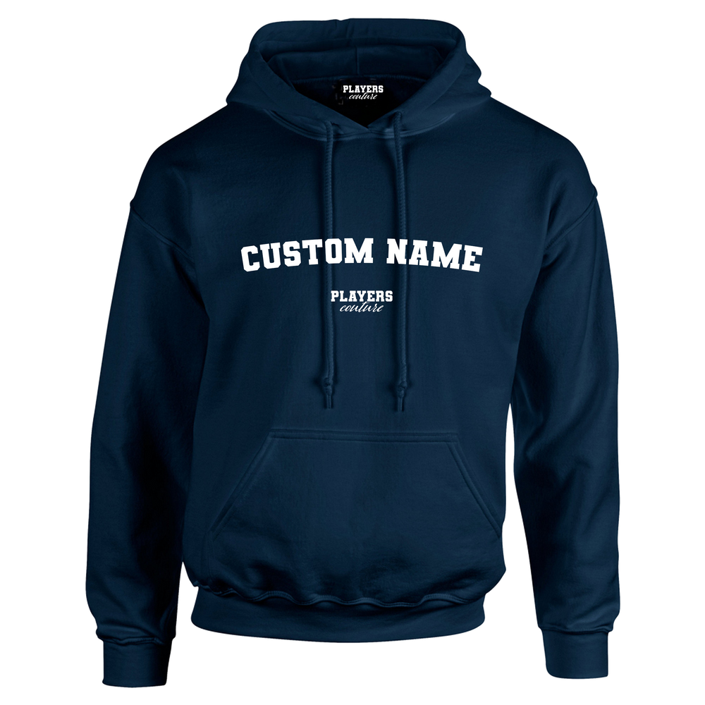 Navy Custom Great Value Players Couture Men's Basic Hoodie