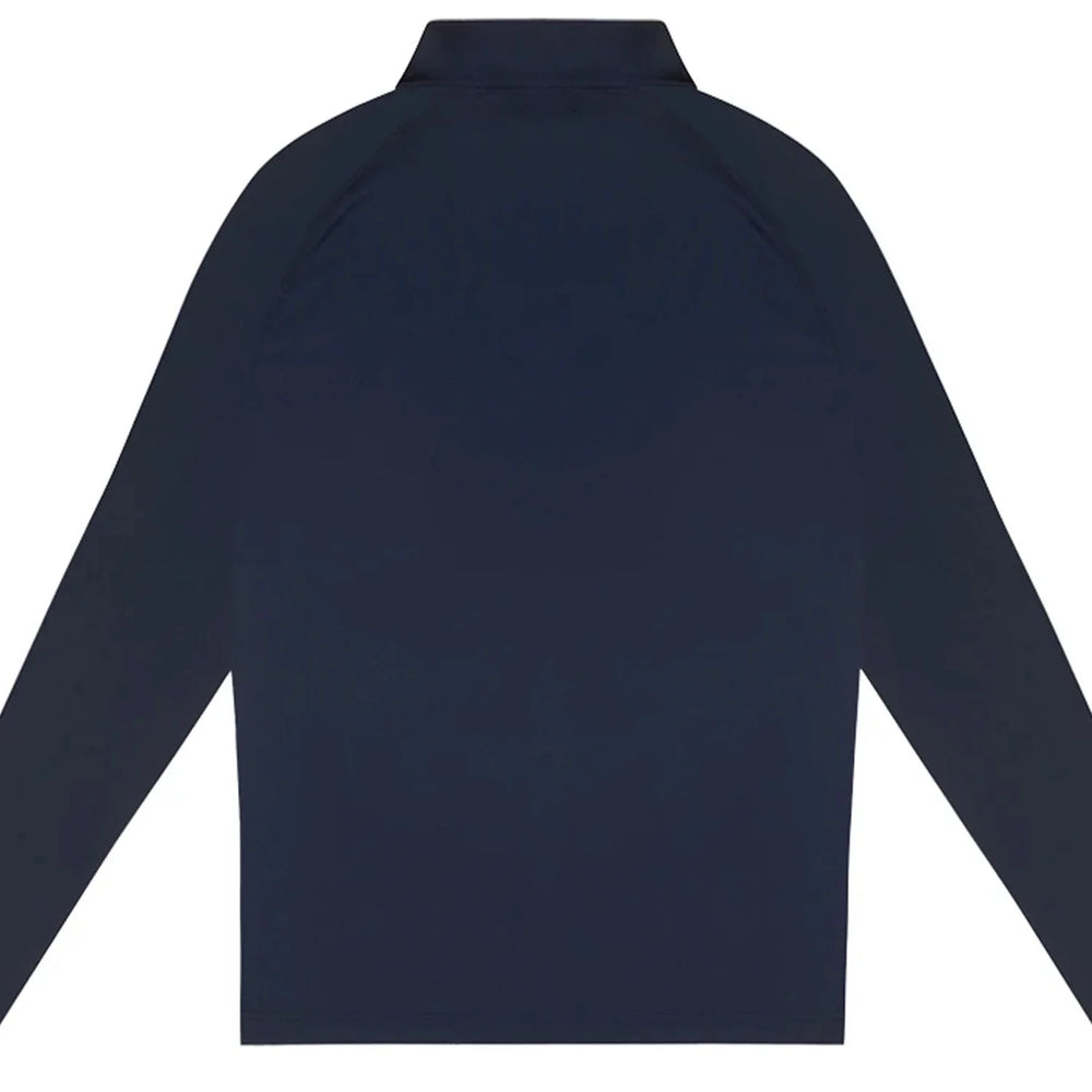 Essentials Collection Players Couture Men's Active Lightweight Stretch Quarter Zip Navy Top