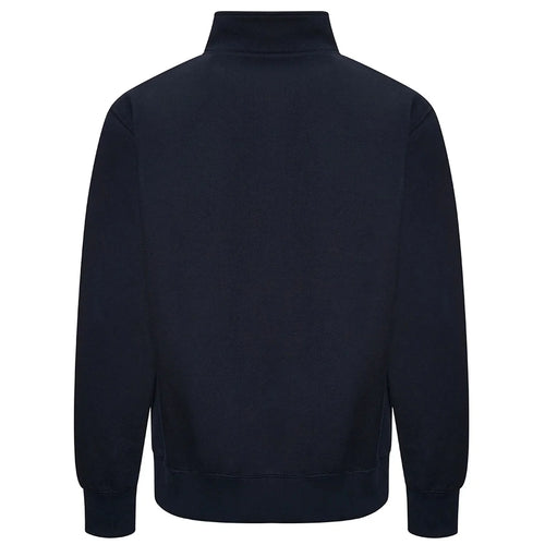 Essentials Collection hoodie – navy men's hoodie with white Essentials Collection letters and Players Couture logo on the
