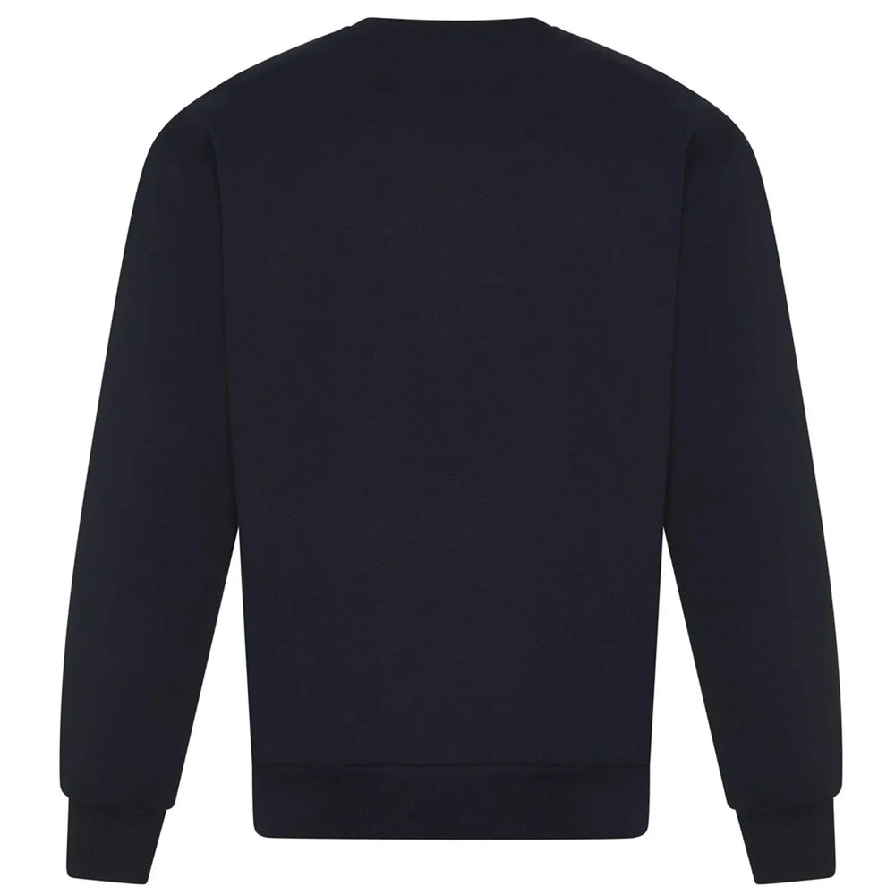 Essentials Collection hoodie – navy men's hoodie with white Essentials Collection letters and Players Couture logo on the