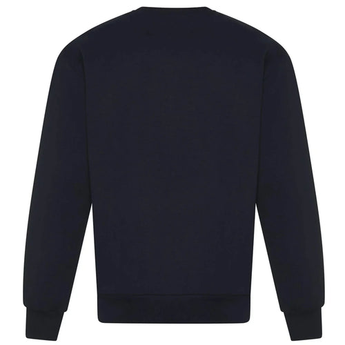 Essentials Collection hoodie – navy men's hoodie with white Essentials Collection letters and Players Couture logo on the