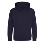 Custom Upload Your Own hoodie – navy kids' hoodie featuring the Custom Upload Your Own Players Couture logo