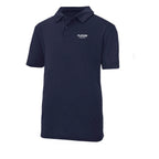 Essentials Collection hoodie – navy kids' hoodie with white Essentials Collection letters and Players Couture logo on the