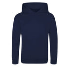 Custom Upload Your Own hoodie – navy kids' hoodie featuring the Custom Upload Your Own Players Couture logo