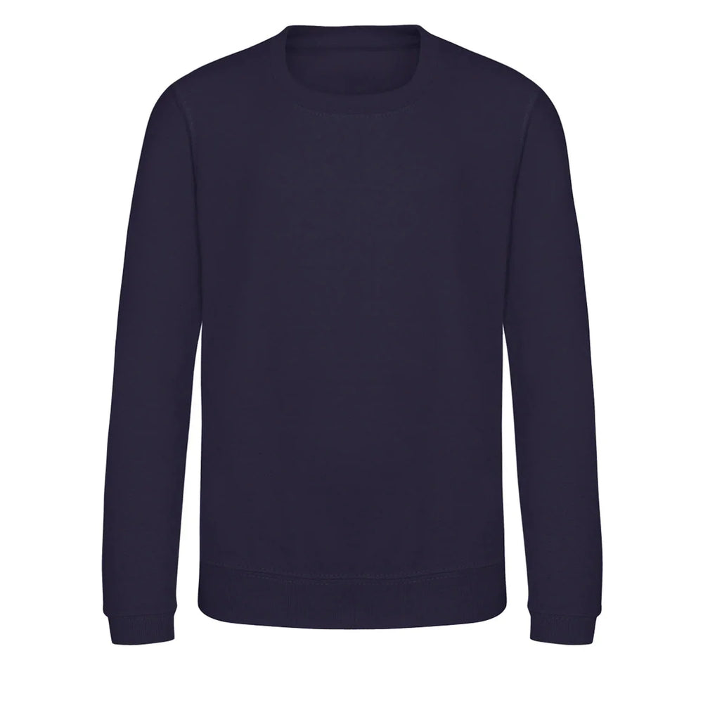 Custom Upload Your hoodie – navy kids' hoodie featuring the Custom Upload Your Players Couture logo