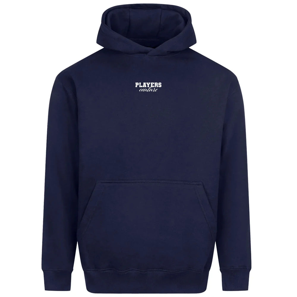 Essentials Collection Players Couture Men's Heavyweight Navy Hoodie - Navy / XS | Basics, Essentials Collection, Hoodies, Men's