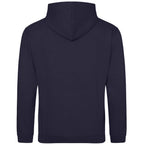 Essentials Collection hoodie – navy men's hoodie with white Essentials Collection letters and Players Couture logo on the