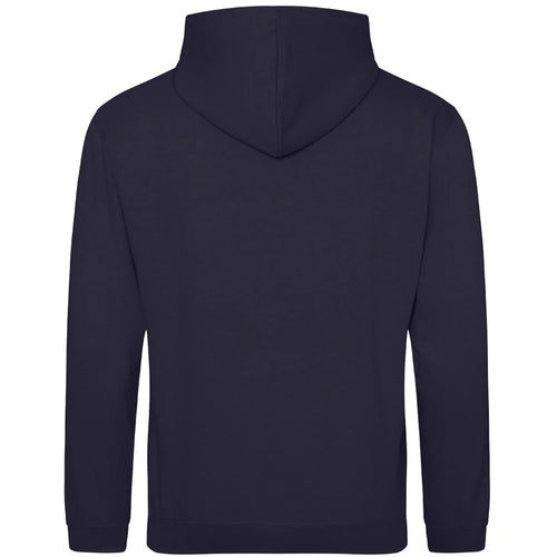 Essentials Collection hoodie – navy men's hoodie with white Essentials Collection letters and Players Couture logo on the