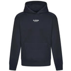 Essentials Collection hoodie – navy men's hoodie with white Essentials Collection letters and Players Couture logo on the