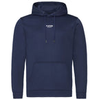 Essentials Collection hoodie – navy men's hoodie with white Essentials Collection letters and Players Couture logo on the
