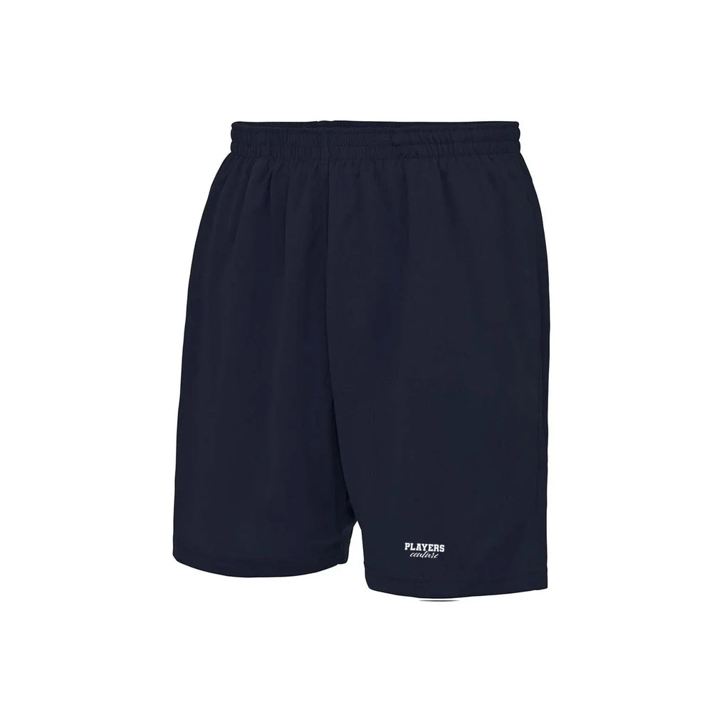 Essentials Collection Players Couture Men's Activewear Navy Mesh Lined Shorts