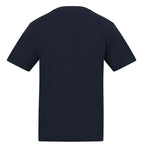 Essentials Collection t-shirt – navy men's t-shirt with white Essentials Collection letters and Players Couture logo on the