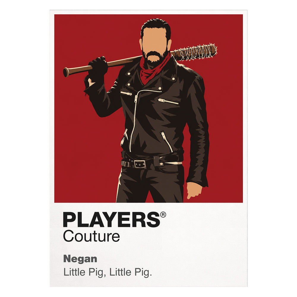 Negan The Walking Dead TV Icon Frame - Icon Design