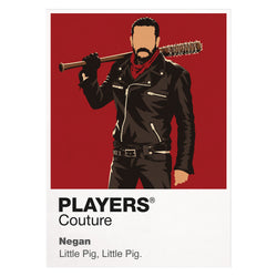 Negan The Walking Dead TV Icon Frame - Icon Design