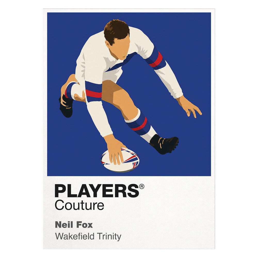 Neil Fox Wakefield Trinity rugby league hoodie white