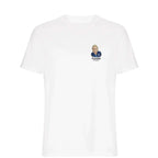 Neil Warnock t-shirt – white men's t-shirt featuring the Neil Warnock Players Couture logo