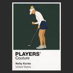 Nelly Korda Golf Icon Frame Men's Polo Shirt