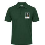 Nelly Korda Golf Icon Frame Men's Polo Shirt - Bottle Green
