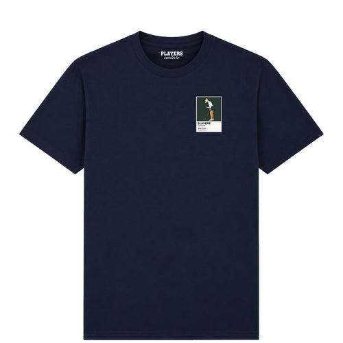 Nelly Korda Golf Icon Frame Men's T-Shirt - Navy