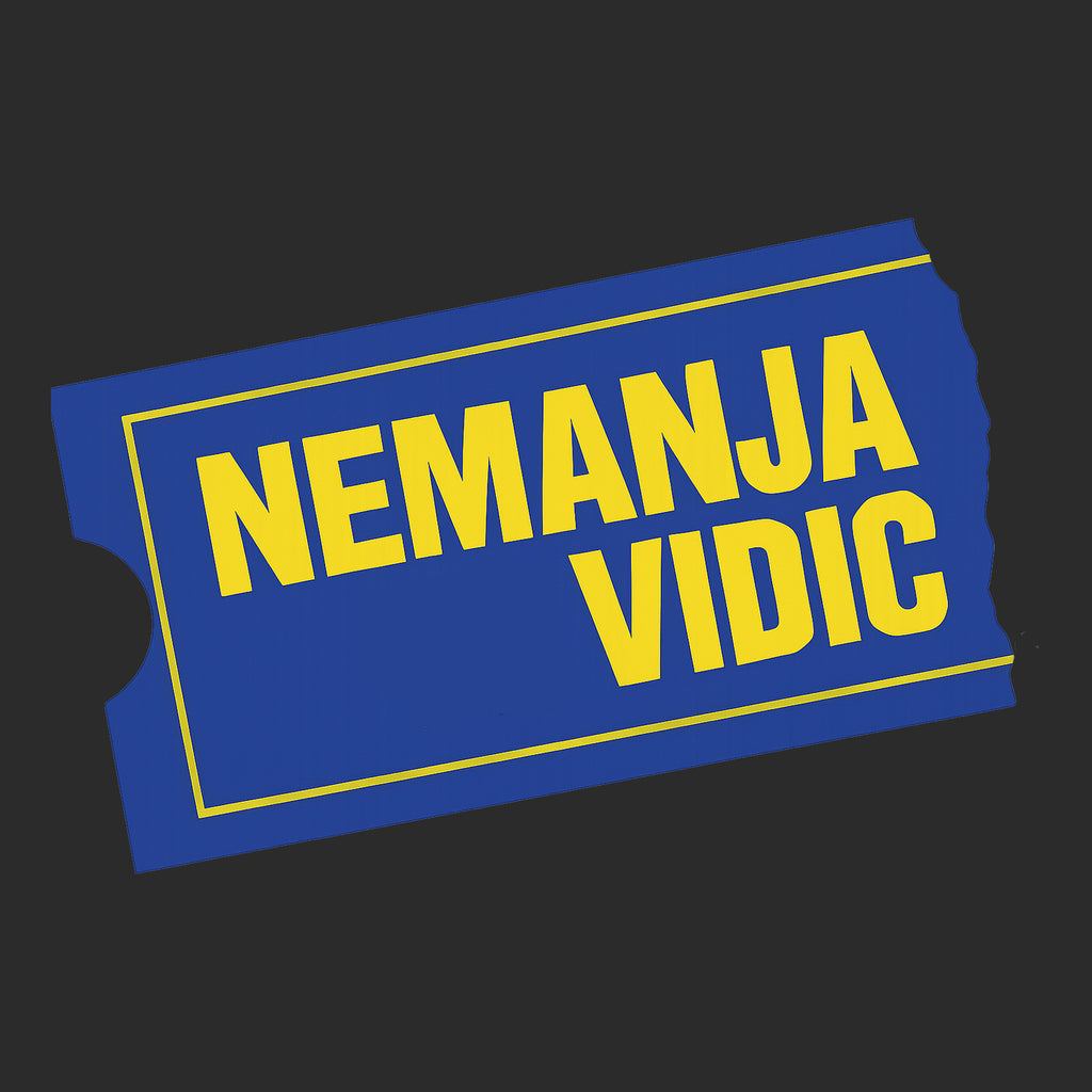 Nemanja Vidic Logo Players Couture Men's T-Shirt