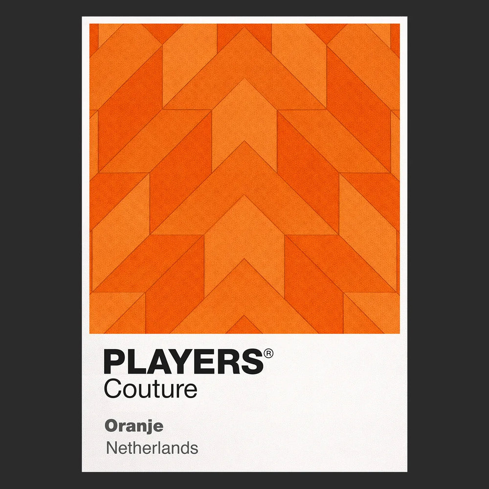 Netherlands Classic Football Shirt Colours Frame Players Couture Mens T-Shirt