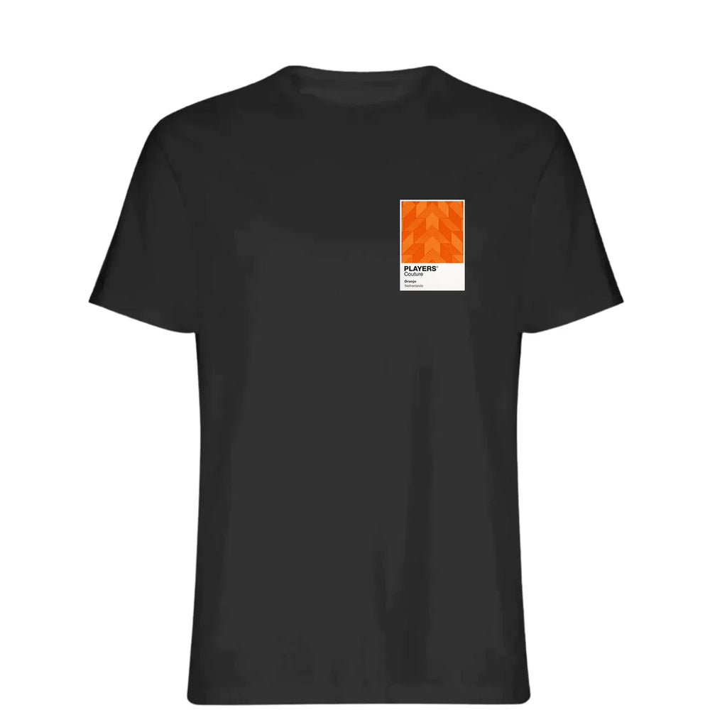 Netherlands Classic Football Shirt Colours Frame Players Couture Mens T-Shirt