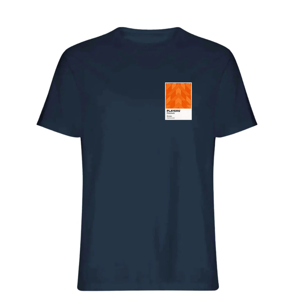 Netherlands Classic Football Shirt Colours Frame Players Couture Mens T-Shirt